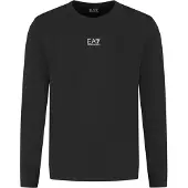 Emporio Armani Sweatshirt sort / hvid