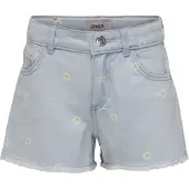 Only Kids GIRLS Jeans 'GROBYN' lyseblå / gul / hvid