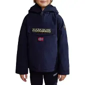 Napapijri Funktionsjakke 'Rainforest' beige / natblå / mørkerød / sort