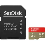 SanDisk Extreme MicroSD/SD - 240MB/s - 2TB