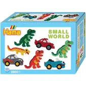 Hama perler midi Small World Auto, gaveæske Diameter perle midi: 5,0 mm - 1 stk (3502)