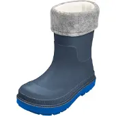 Playshoes Gummistøvler marin / grå / lysegrå
