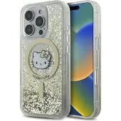 Hello Kitty Liquid Glitter Fever MagSafe-etui til iPhone 16 Pro Max - Guld