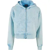 Urban Classics Sweatjakke pastelblå / lyseblå