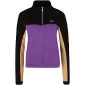 FILA Sweatjakke 'BRUCKBERG' camel / lilla / sort