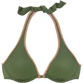 Bruno Banani Bikinioverdel brun / grøn