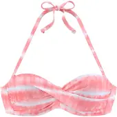 s.Oliver Bikinioverdel pink-meleret / hvid