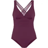 LASCANA Badedragt bordeaux