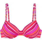s.Oliver Bikinioverdel pink / hindbær / neonpink / hvid