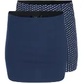 Zizzi Overdel navy / hvid