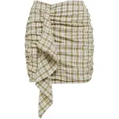 St MRLO Nederdel 'GATHER' beige / brun