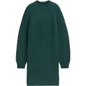 Tom Tailor Knit Mock Neck Langærmet Kort Kjole