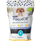 Proden Plaqueoff PlaqueOff Dental Care Bones - Grøntsager Mini (340 g)
