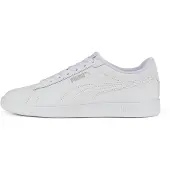 Puma Smash 3.0 Sneakers Youth, Shoes, White/Cool Light Gray, 39