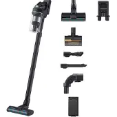 Samsung Jet 85 Multi VS20C852CTN - Støvsuger - pind/håndholdt (2-i-1) - uden pose - ledningsfri - sort krom/woody grøn - 1 batteri, inkluderet oplader