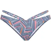 LASCANA Bikinitrusse 'Lisa' dueblå / lyseblå / abrikos / lys pink