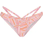 LASCANA Bikinitrusse 'Lisa' orange / lyserød / hvid