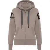 Elbsand Sweatjakke nude / sort