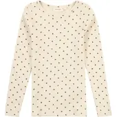 Name it Bluse - Ladybug - NmnLago - Turtledove - - 5 år (110) - Bluse