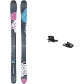 Salomon - Skibindinger - L7 GW Black/Silver til Unisex - Størrelse 80 mm - Sort