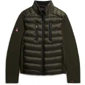 Superdry Superdrytil mænd. M5012043A Storm Softshell Hybrid Jacket grøn (S), Casual, Genanvendt polister, Bæredygtig