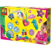 SES Creative Casting and painting - Jewellery, Sæt til støbning/maling til børn, 5 År, Pap, Flerfarvet