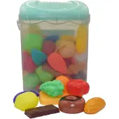 Junior home Play Food Bucket 90 pcs