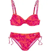 Venice beach Bikini orange / pink
