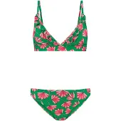 Shiwi Bikini 'Beau' grøn / pink / pastelpink