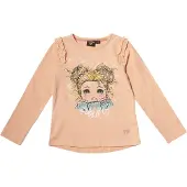 KOROSHI Bluser & t-shirts guld / abrikos / sort / hvid