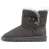 Gooce Snowboots 'Polly' stone / mørkegrå