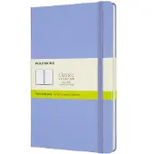 Moleskine Classic Hard Linjeret Large Hydrangea Blue