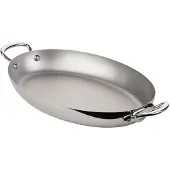 Mauviel Pande med 2 håndtag oval Cook Style 30 cm Stål