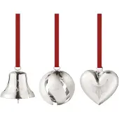 Georg Jensen 2024 gavesæt 3 dele Palladiumbelagt