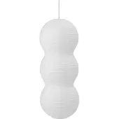 Normann Copenhagen Puff Multitude lampeskærm 23x60 cm Hvid