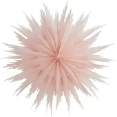 Fyrklövern Liz adventsstjerne Ø50 cm Pink