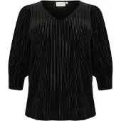 KAFFE CURVE Bluse 'KC Cacanna' sort