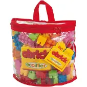 Ecoiffier Half-Moon Bag with 100 Pieces
