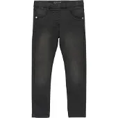 Minymo Jeggings - Slim Fit - Grey Black - - 2 år (92) - Leggings