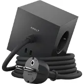 Avolt Square 1 with 30W Dual USBC & Magnetic base 1.8m Stockholm Black