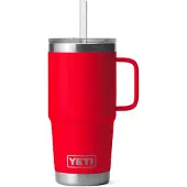 Yeti - Drikkedunke - Rambler 25 Oz Straw Mug Rescue Red til Unisex - Rød