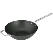 Scanpan wokpande 30 cm Sort