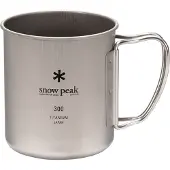 Snow Peak Titanium Single Wall Mug - 300ml