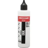 Amsterdam Acrylic Ink flaske Titanium White 105