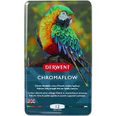 Derwent Chromaflow farveblyanter 12 stk i æske