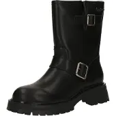Pepe Jeans Pepe Jeanstil kvinder. PLS50567 Kane Forest Læderstøvler sort (41), 3-5 cm, Lynlås, Casual