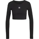 Adidas Originals Essentials Ribbed Crop Langærmet Top