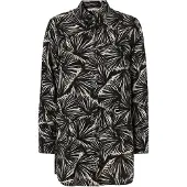 TATUUM Bluse 'Malibu 3' sort / hvid