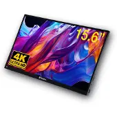 Verbatim PMT-15-4K - LCD-skærm - 15.6 - bærbar - touchscreen - 3840 x 2160 4K - IPS - 350 cd/m² - 1000:1 - 6 ms - HDMI, 2xUSB-C