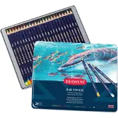 Derwent Metallisk Inktense-blyant 24 Enheder
